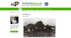 Desktop Screenshot of onyerbikes.co.uk